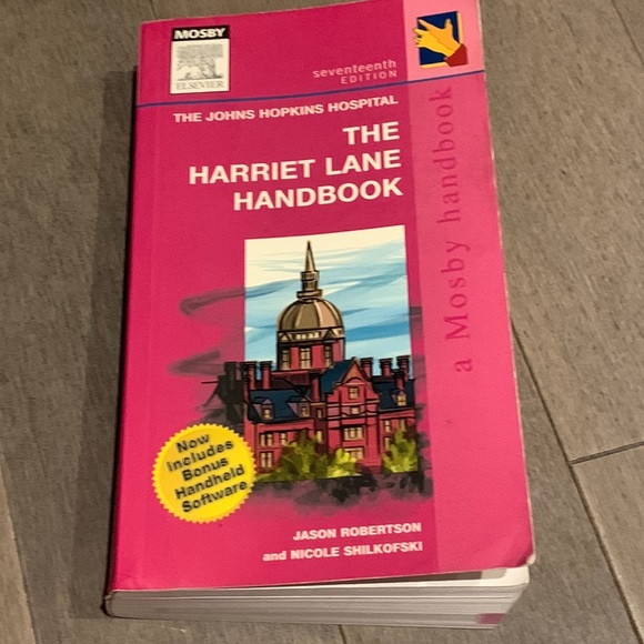 Other - The Harriet Lane Handbook: A Manual for Pediatric House Officers, 17th Edition